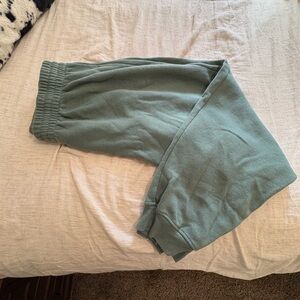 Green Yoga Sweatpants